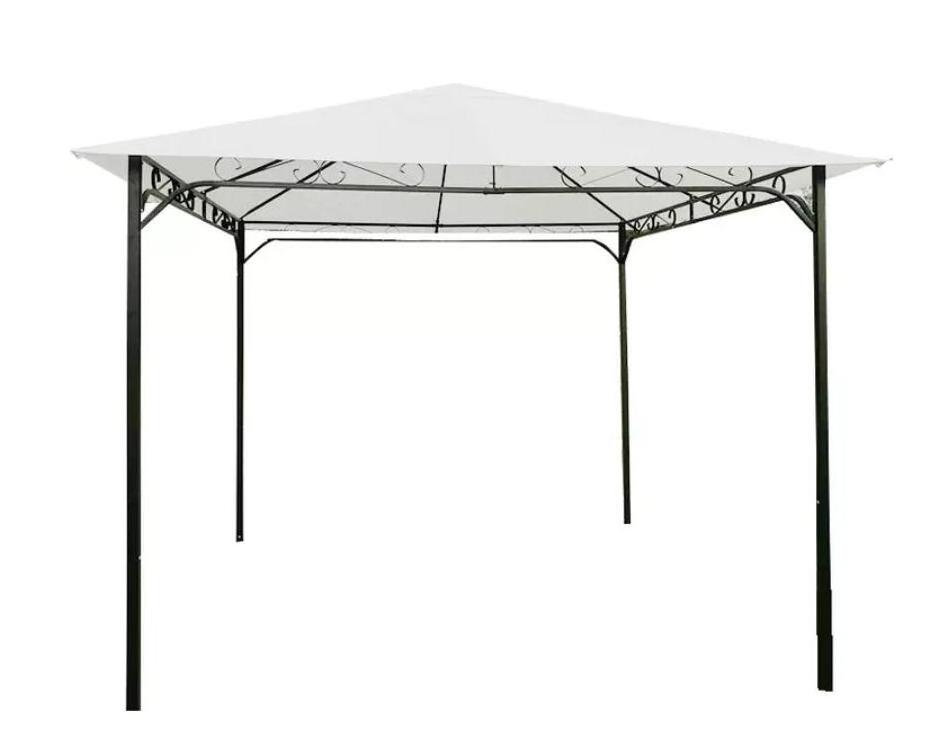 Popular factory  Supply Aluminum Metal Outdoor Bar Grill Bbq Gazebo