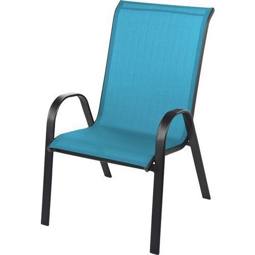 patio outdoor garden stacking dining  sling chair