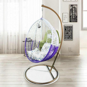 Patio Rattan wicker  Garden  Outdoor Furniture  Hammock Egg Hanging Swing Chair