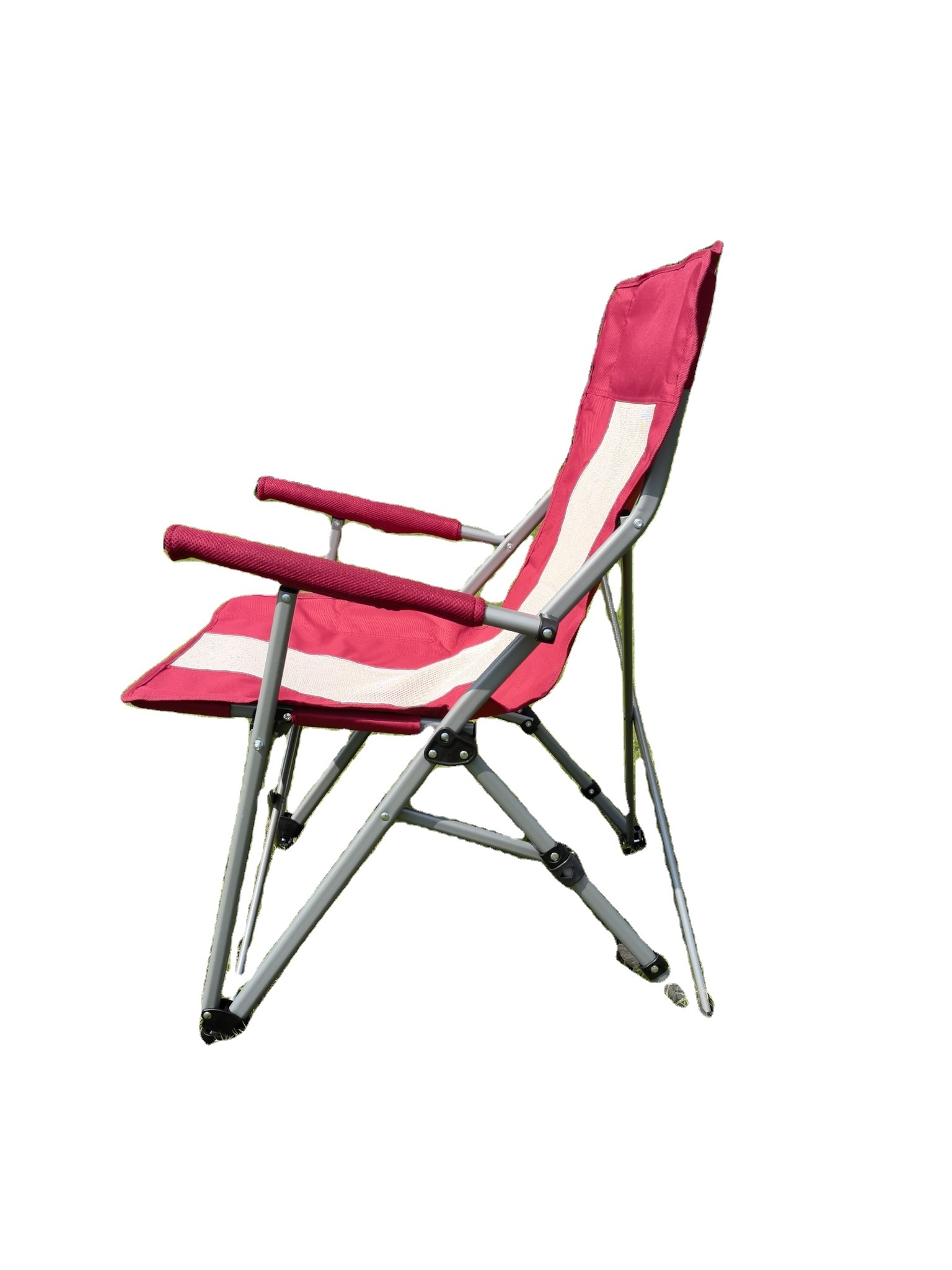 Patio Portable Oversized Folding Camping Chair with Carrying Bag