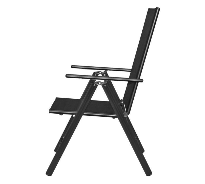 Position Chair Easy Portable Aluminum Portable Dining Camping Folding Garden Chair Outdoor Furniture Dinning Room Metal chair