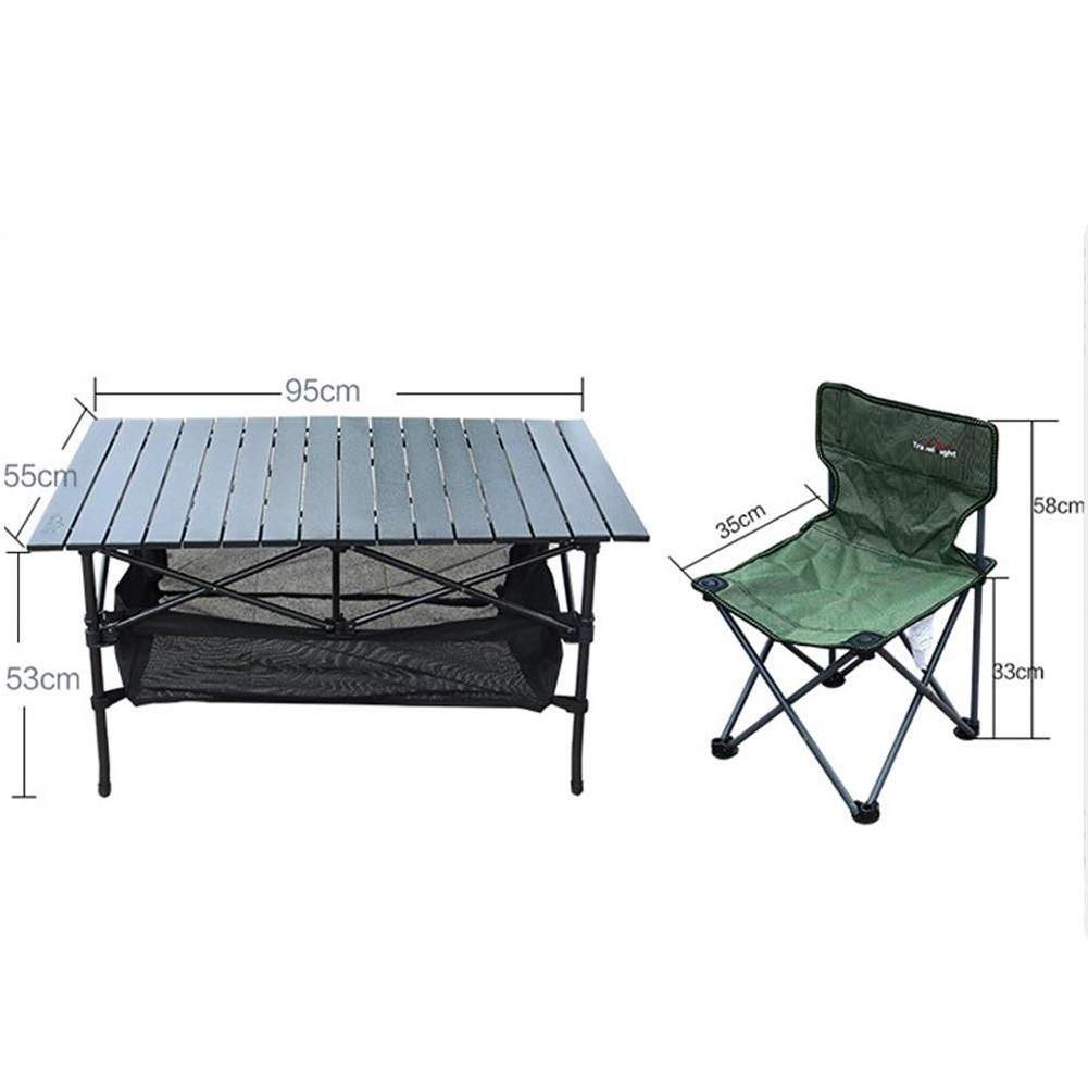 alloy fishing mountain bistro patio traveling outdoor folding portable camping aluminum aluminium picnic table and chair set