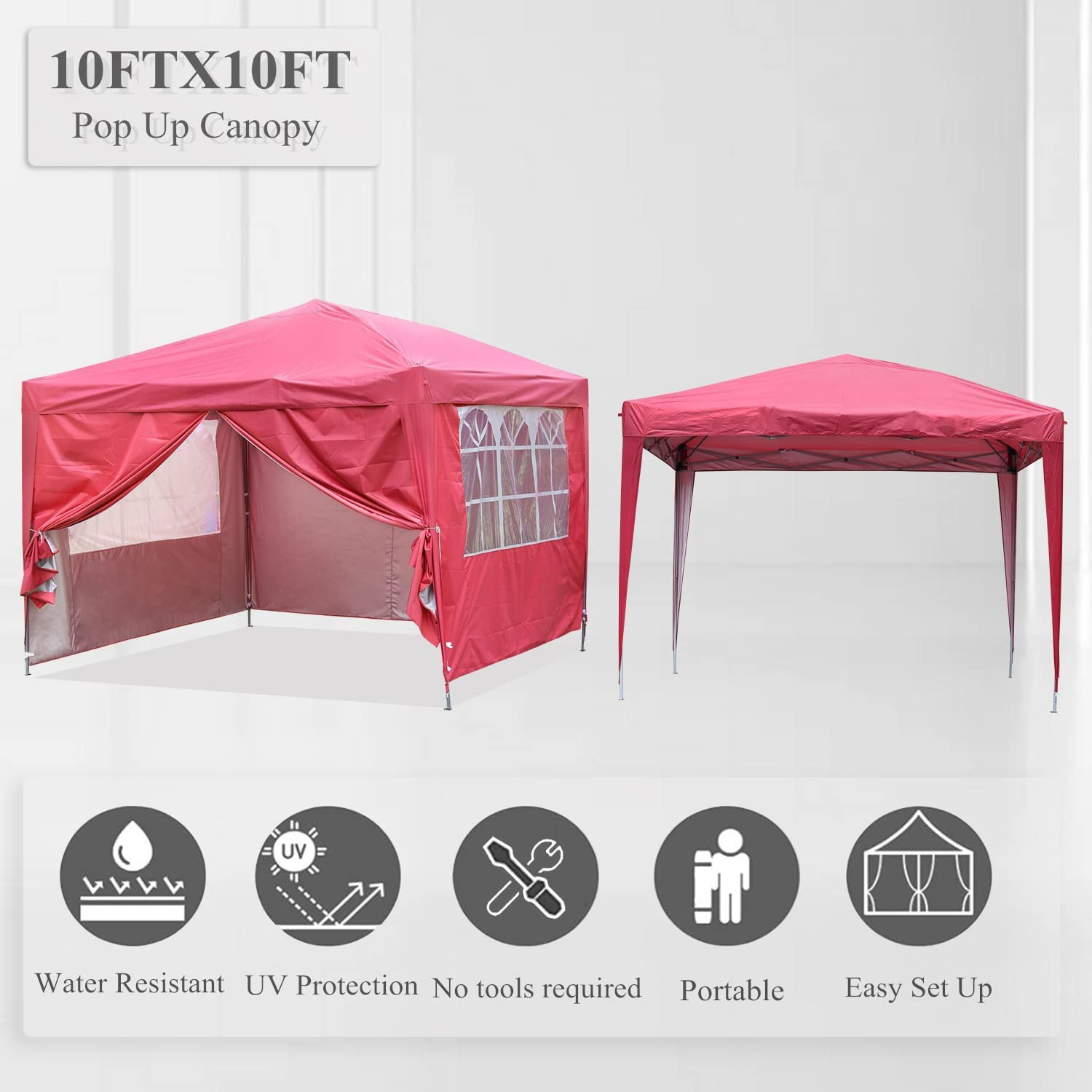 10x10 3M Pop Up  Canopy outdoor garden patio show advertising event party show Folding mosquito Marquee awning tent  gazebo