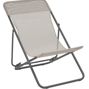 outdoor garden beach camping folding recliner sun lounger swing sling three position chair