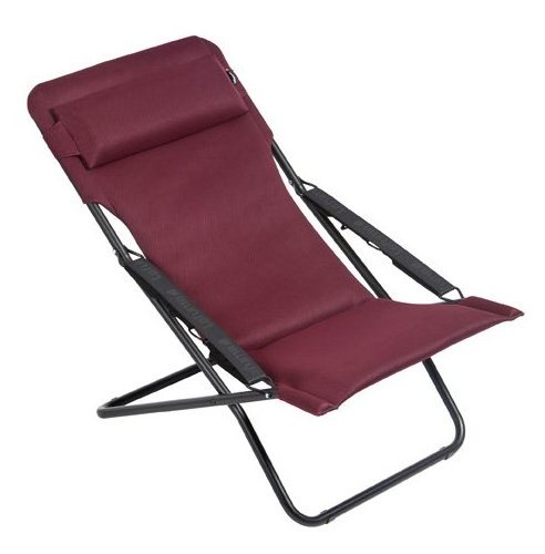 outdoor garden beach camping folding recliner sun lounger swing sling lounge chair