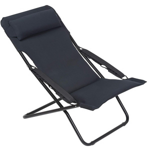 outdoor garden beach camping folding recliner sun lounger swing sling lounge chair