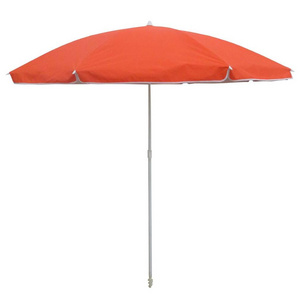 simple easy Patio  Millde Pole parasol Sunshade with Sand Anchor Garden tilt cheap UV Outdoor beach umbrella