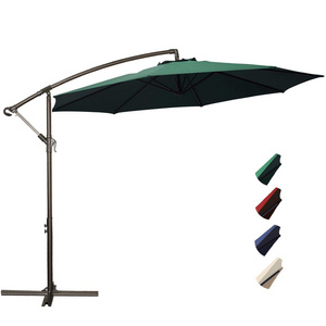 parasol Waterproof cantilever  Hanging market  with Crank balcony pool cafe Outdoor  patio  Garden Banana  Umbrella