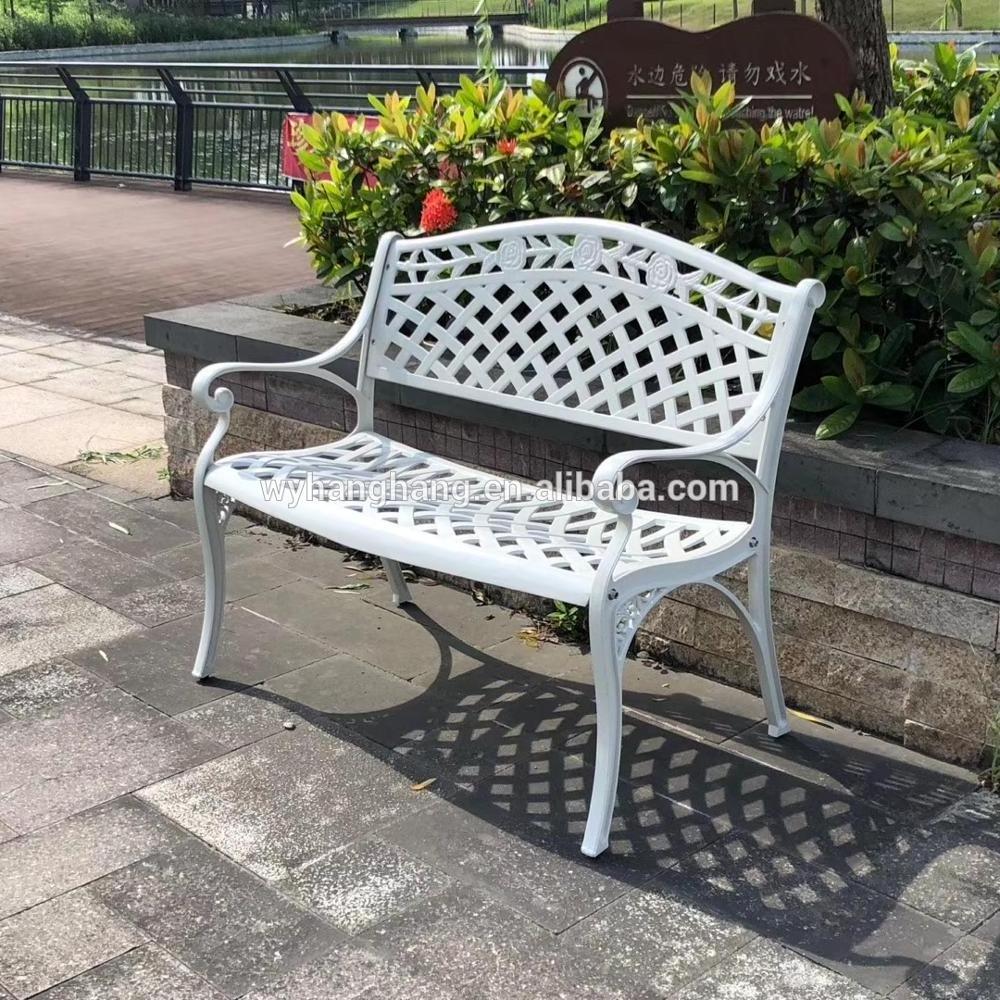 Bistro cafe park pool balcony chair table bench Cast Aluminum aluminium Patio outdoor garden Furniture Set