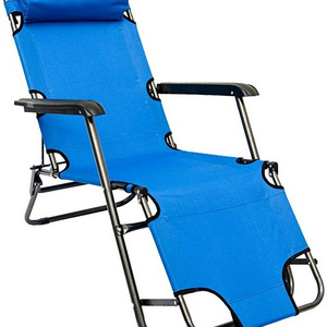 Two Positions Portable  Camping Folding Recliner Bed lounge Outdoor Used Garden Sun Beach Chair