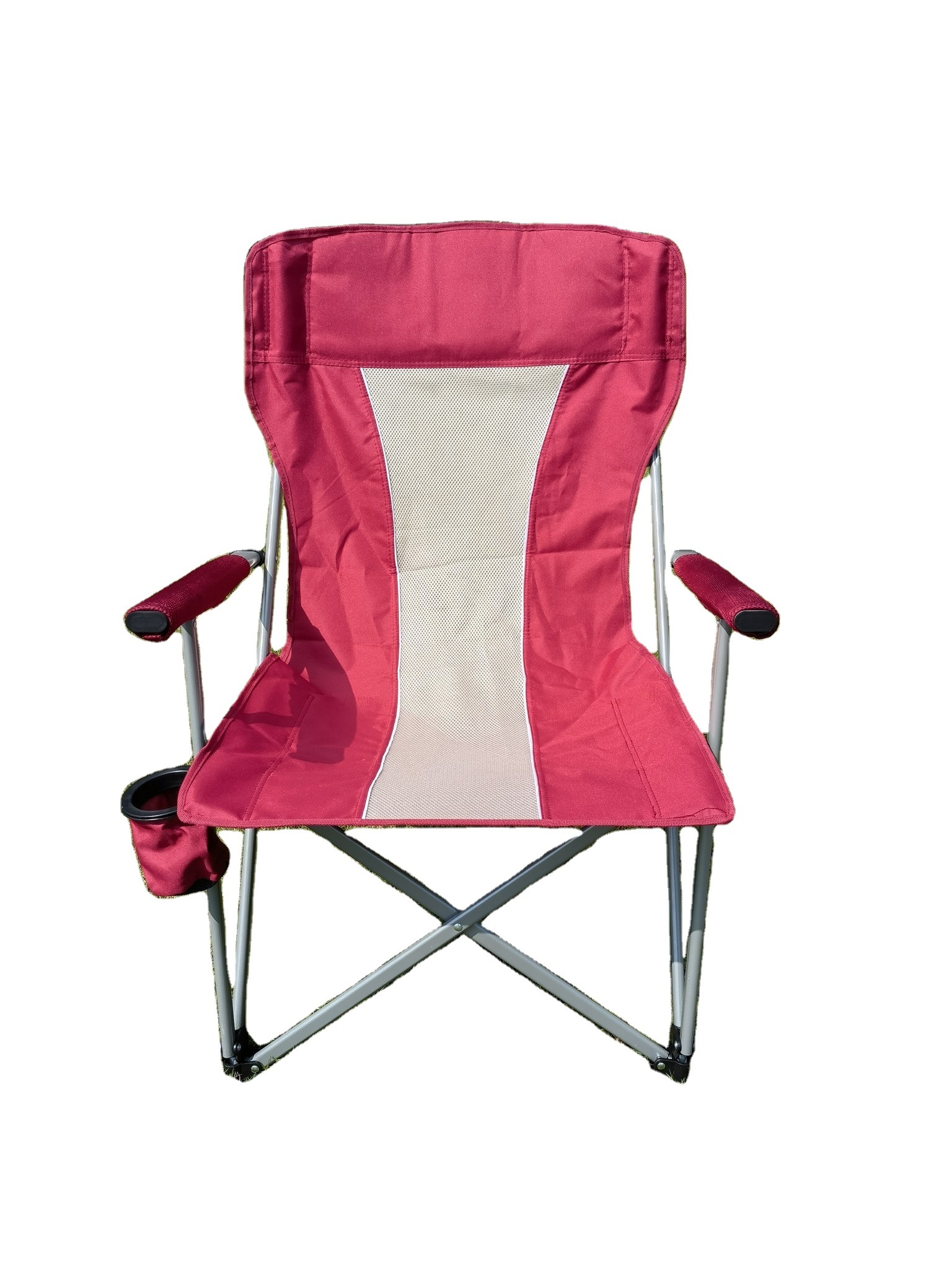 Patio Portable Oversized Folding Camping Chair with Carrying Bag