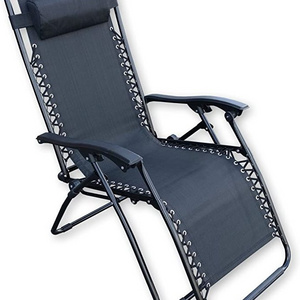 sleeping Outdoor Lounge  sunbed lounger Adjustable Folding Zero Gravity Recliner Chair