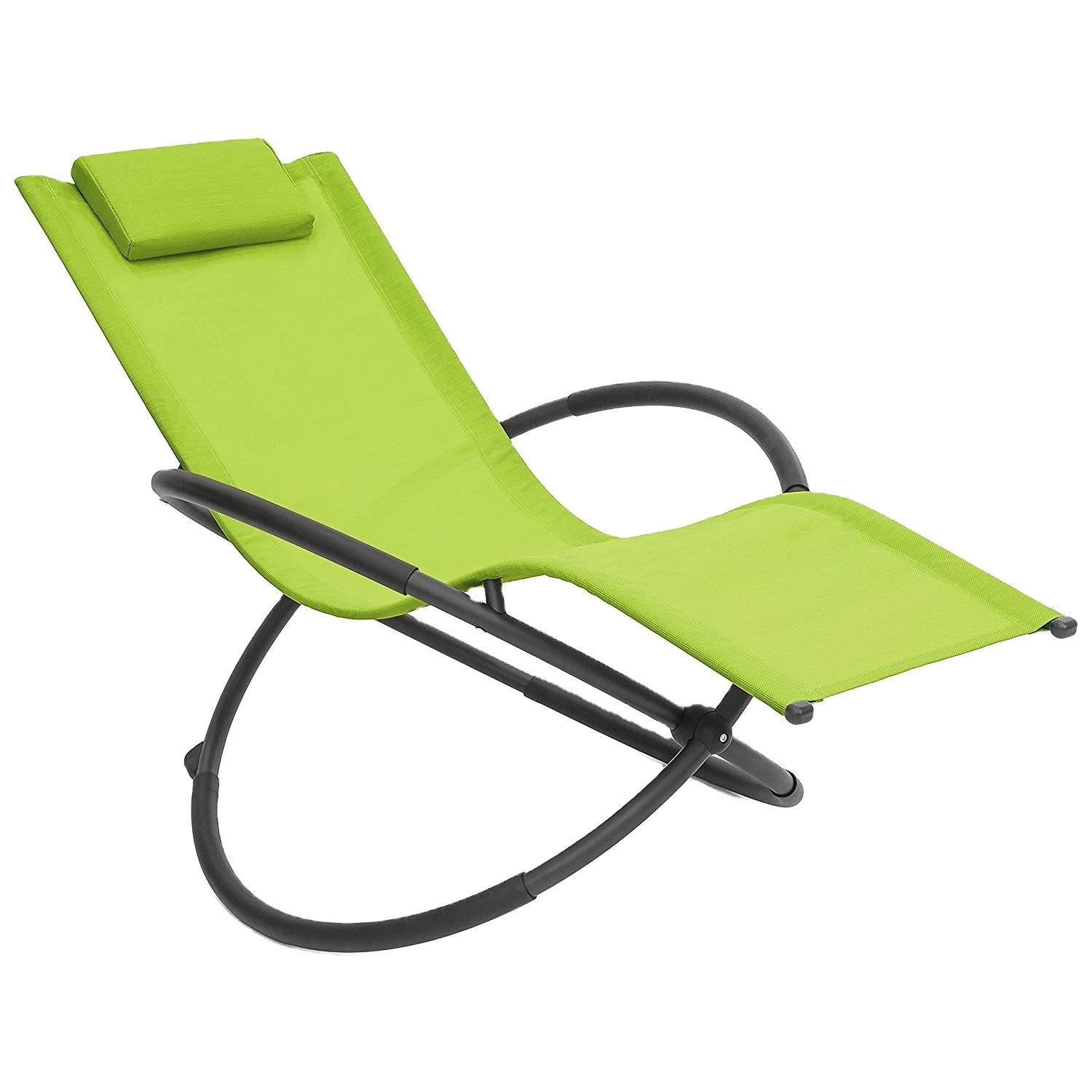 swing  garden outdoor patio recliner zero gravity KD rocking lounger lounge rocking chair