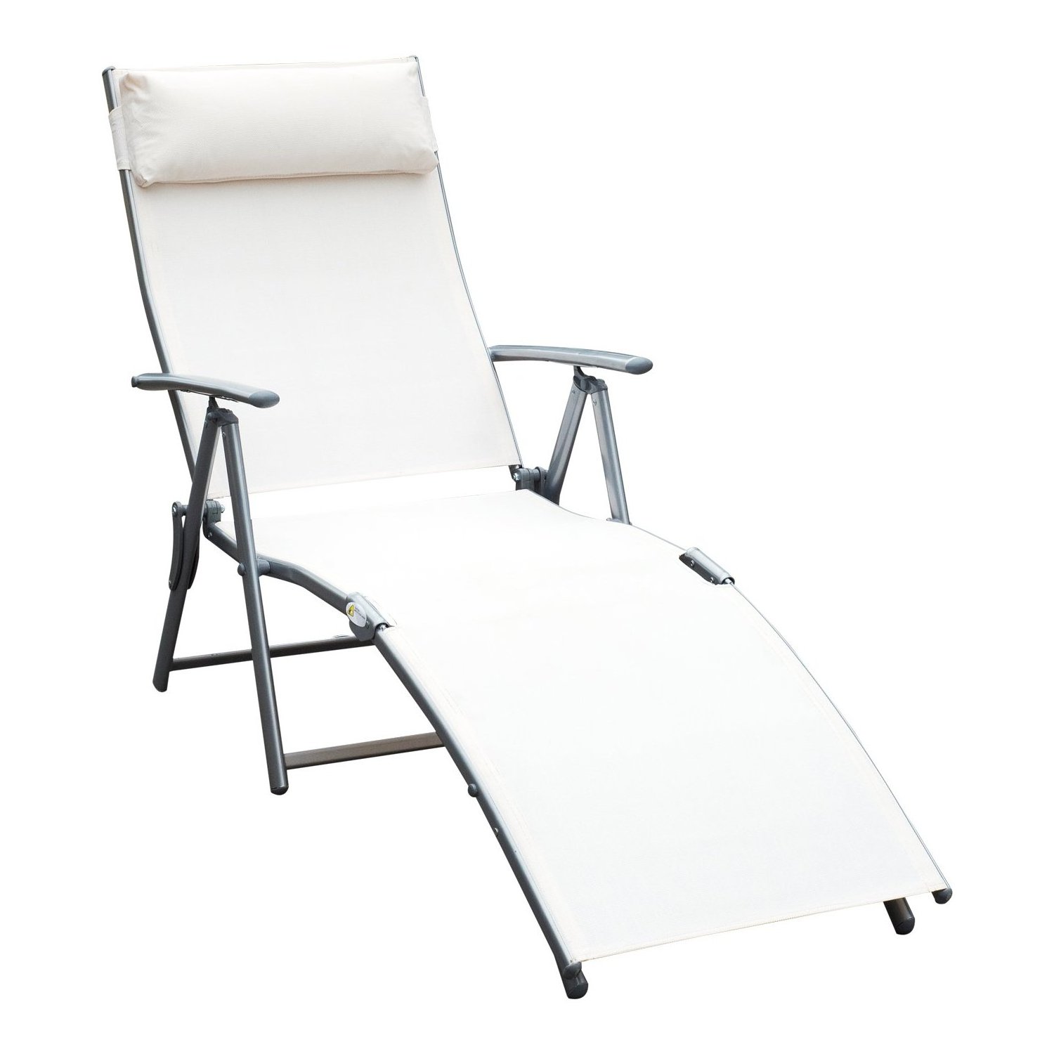 sun lounger lounge bed garden outdoor  furniture folding recliner chair