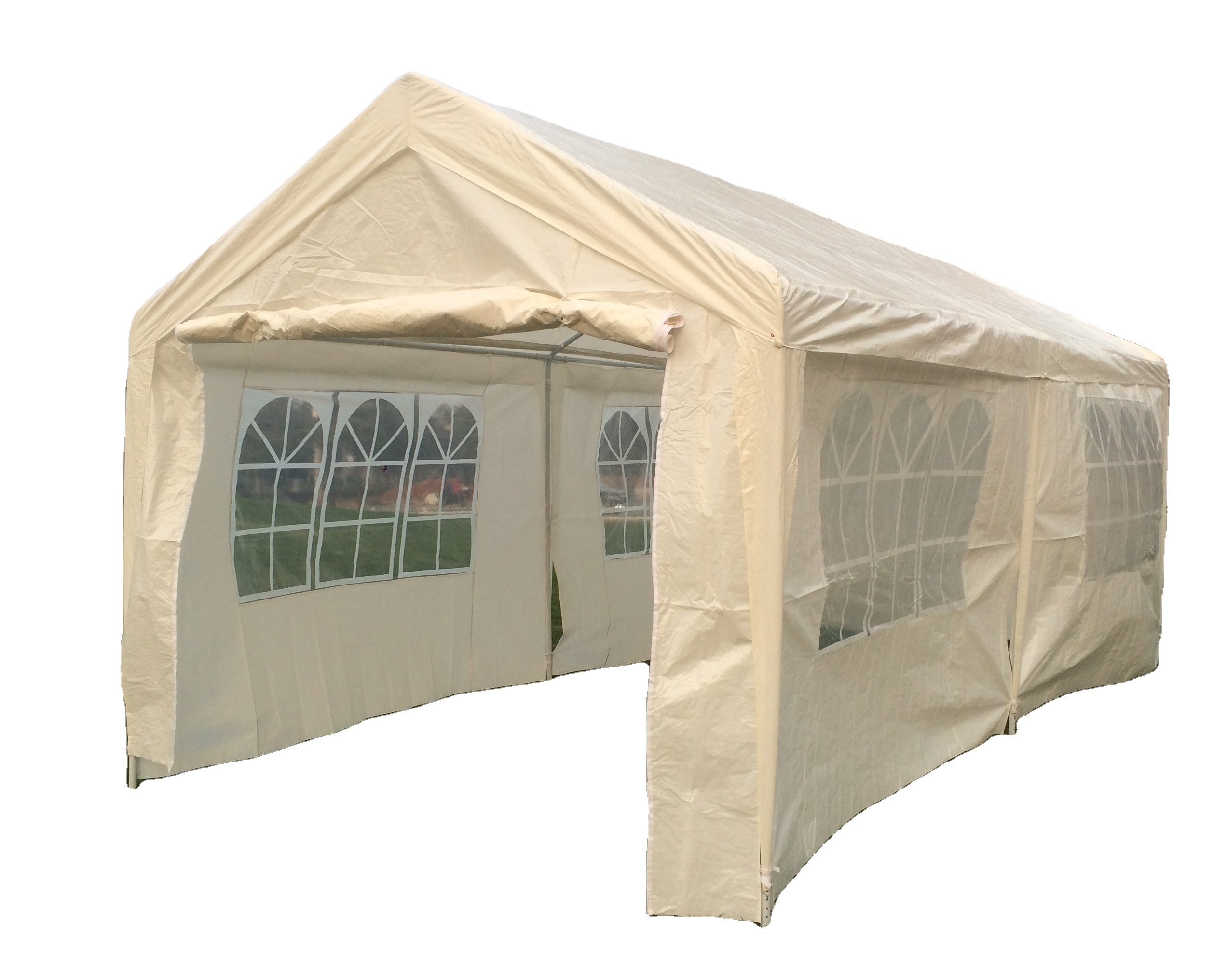 pavilion Good Quality  3x6m PE gazebo with 2 rooms blind large  trade show event tents outdoor wedding party