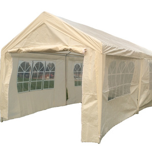 pavilion Good Quality  3x6m PE gazebo with 2 rooms blind large  trade show event tents outdoor wedding party