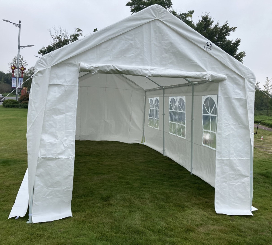 pavilion Good Quality  3x6m PE gazebo with 2 rooms blind large  trade show event tents outdoor wedding party