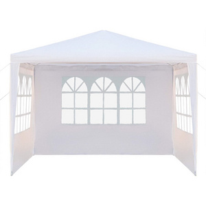 Factory Direct Sales 10x10 waterproof outdoor party shelter,3mx3m marquee canopy with full sidewalls, garden gazebo tent