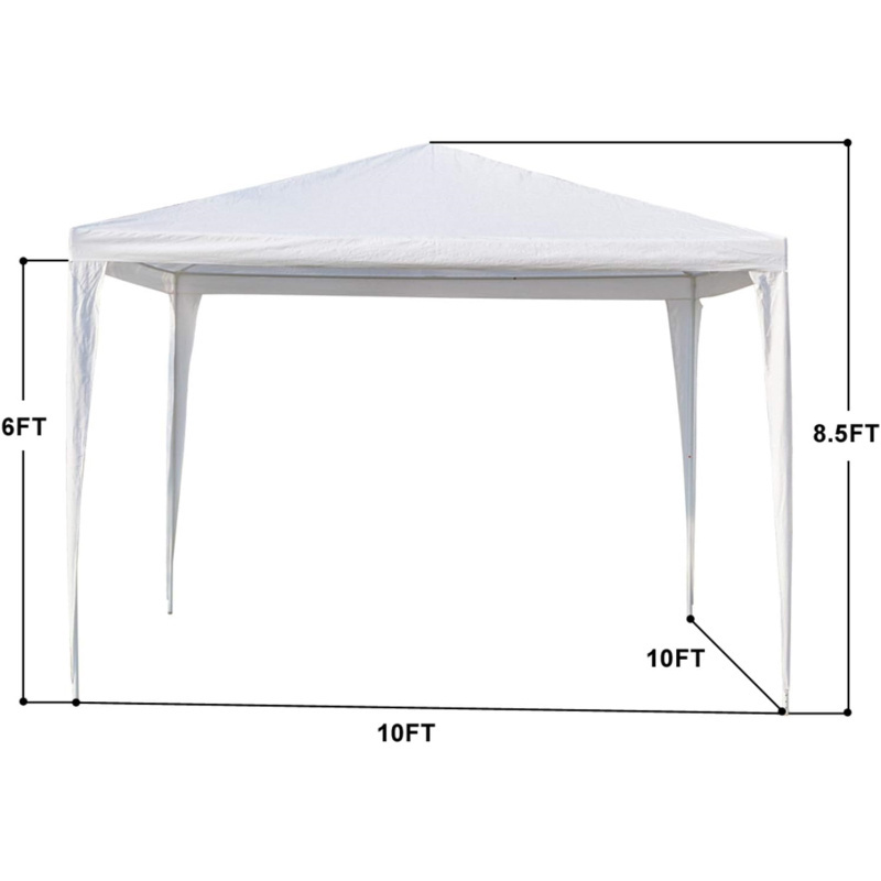 Factory Direct Sales 10x10 waterproof outdoor party shelter,3mx3m marquee canopy with full sidewalls, garden gazebo tent