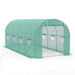 4x2x2m Hot Sale  stable and firm tunnel hoop gazebo metal polytunnel greenhouse tent greenhouses