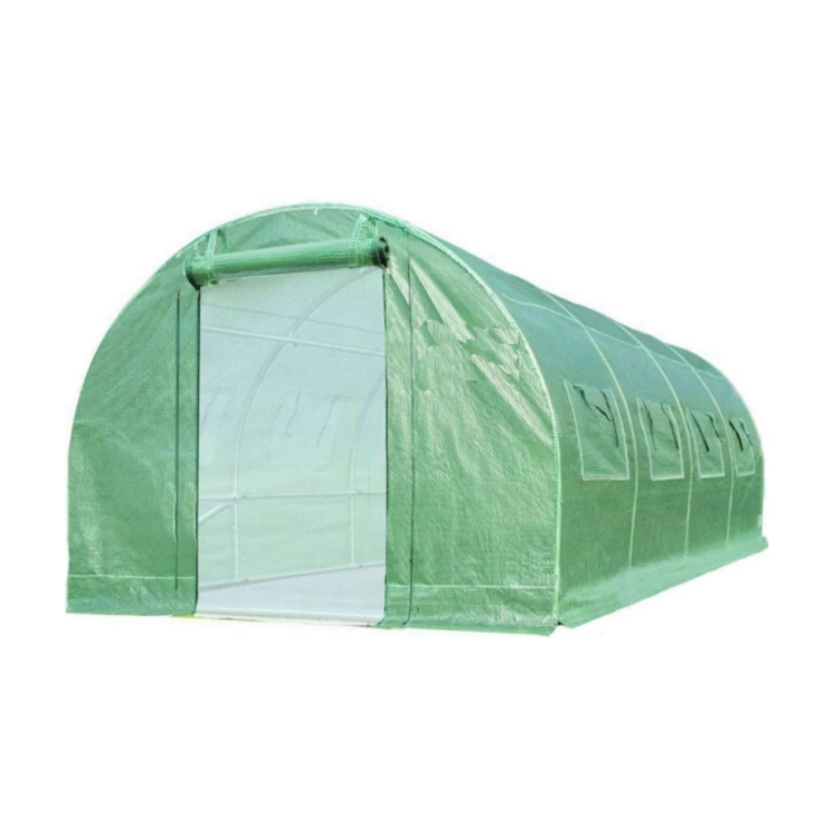 4x2x2m Hot Sale  stable and firm tunnel hoop gazebo metal polytunnel greenhouse tent greenhouses