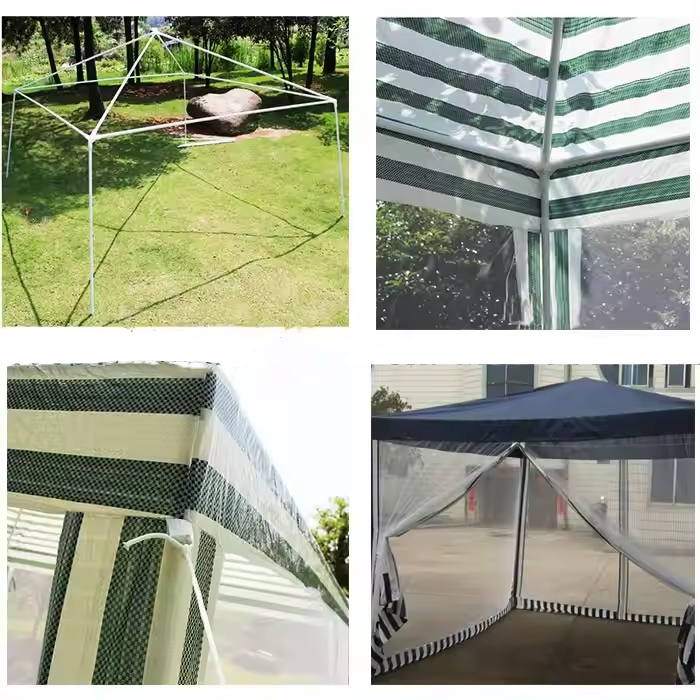 High quality Camping Gazebo Garden Tent Instant With Mosquito Netting Outdoor