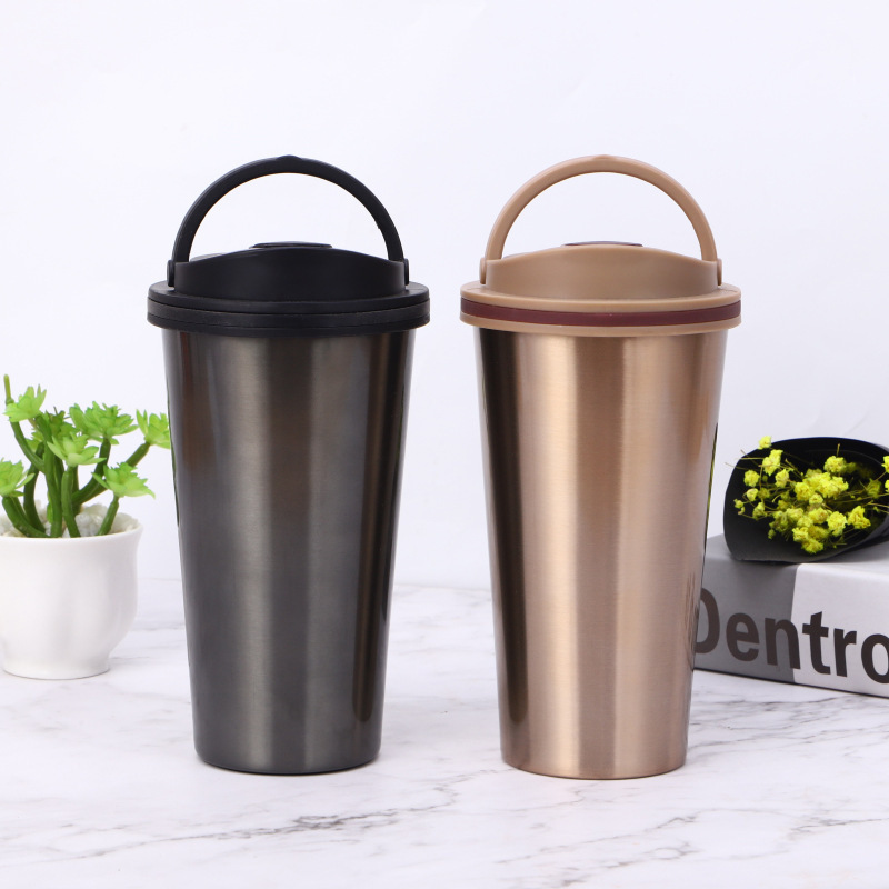 500ml Vacuum Insulated Reusable Coffee Tumbler Cup Customized Tumblers Wholesale Bulk Christmas Mug with Lid