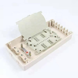 high quality Plastic terminal box 12 core wall mount or rack mount available Fiber Optic Joint Box Fiber Optic Patch Panel