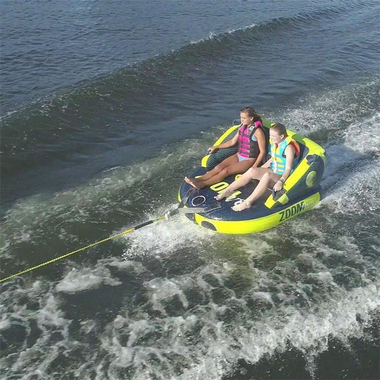 High Speed Affordable and Wholesale 3 Person Inflatable Towable Jet Ski Tube Sofa for Water Sports Popular