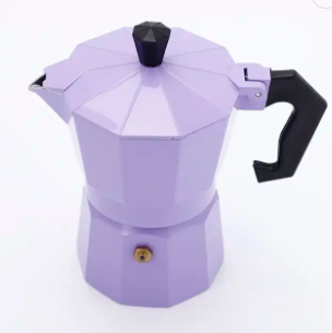 Custom Logo and Color 2cup Aluminum Espresso Moka Pot Kahve Stovetop Italian Coffee Maker Mocha Pot