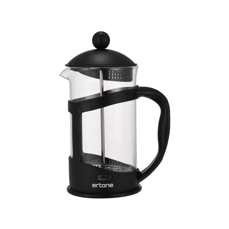 Hot Selling Portable  BPA Free Plastic Coffee Maker Glass French Press