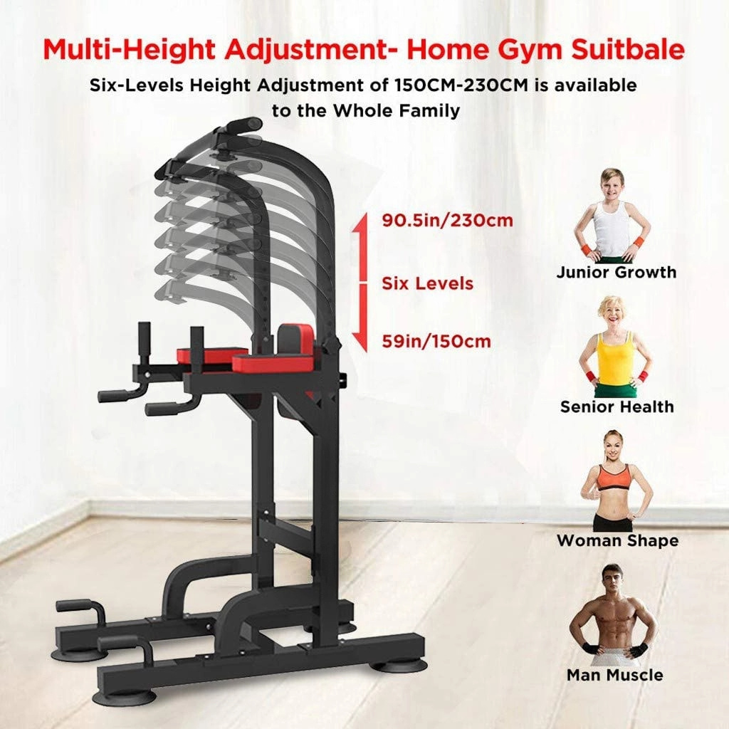 Power tower fitness pull up portable dip station pull-up bar station with cheap price