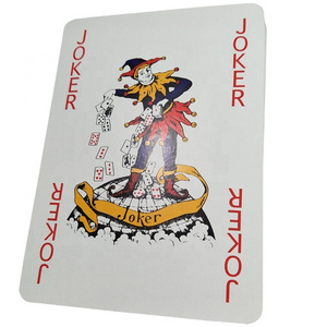 JP053 Manufacturer Supply Customized Extra Large Playing Cards A4 Size Big Cards Poker Super Jumbo Deck For Entertainment