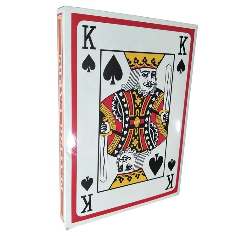 JP047 Factory Direct Supply Wholesale Large Playing Cards For Sale Super Jumbo Cards Poker For Entertainment