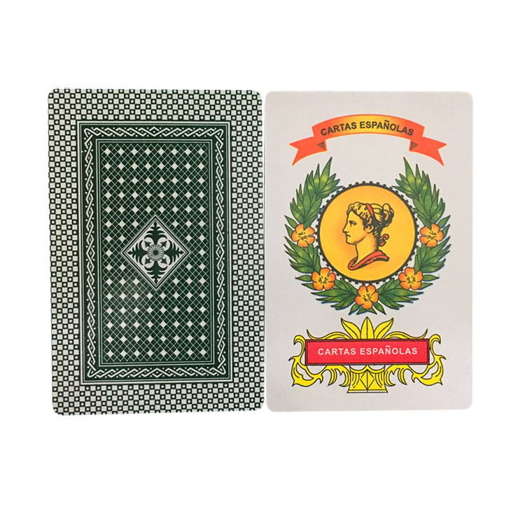 JP154 Wuyi Poker Factory Supply  Cartas Espanolas 40 Cards Deck Juego De Naipes Playing Cards