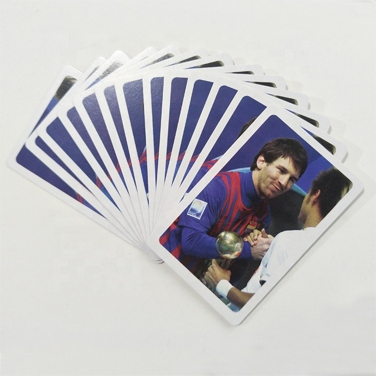 JP069 China Wuyi Playing Cards Factory Supply 2020 Bridge Size Cheap Football Playing Cards With A Box For Africa Market