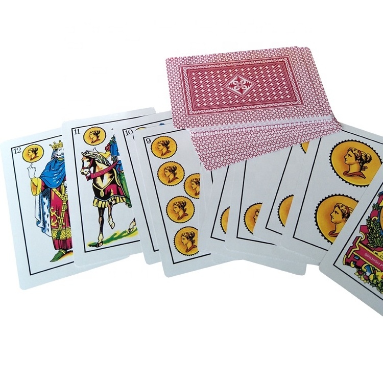 JP137 Wuyi Poker Factory Supply  Cartas Corbas 50 Cards Deck Juego De Naipes Playing Cards For Espana