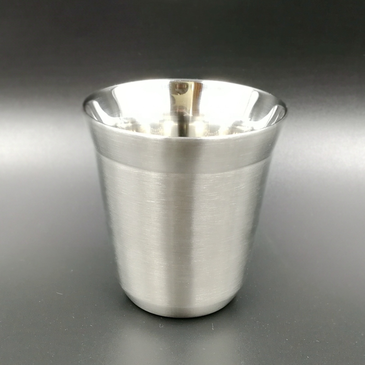 5.5 Ounce Double Wall Stainless Steel Espresso Cup With Custom Logo