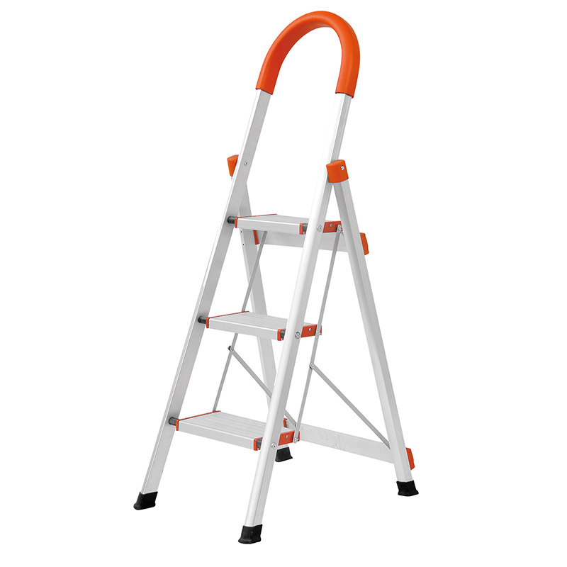 Folding ladder Two three four five six seven steps ladder Home Use Aluminum Step Ladders Domestic Household Strong Structure La