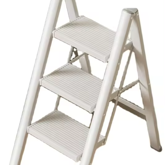 China Factory price aluminum Safety Wide Step 4 Steps Household Ladder