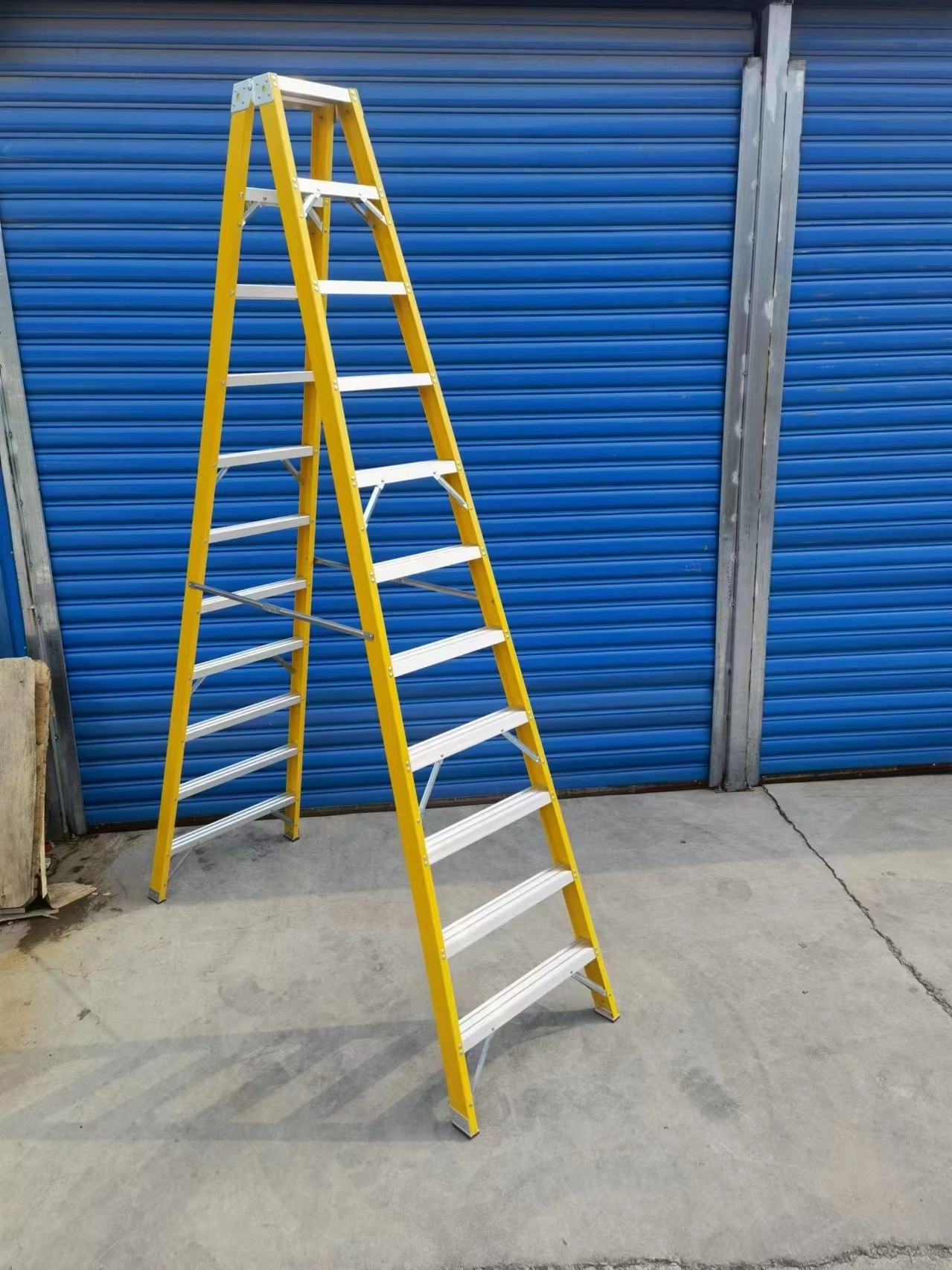 4.8m 6m 7.2m 8.4m 9.6m 10.8m 12m Length FRP Fiberglass Extension Escalera Ladder