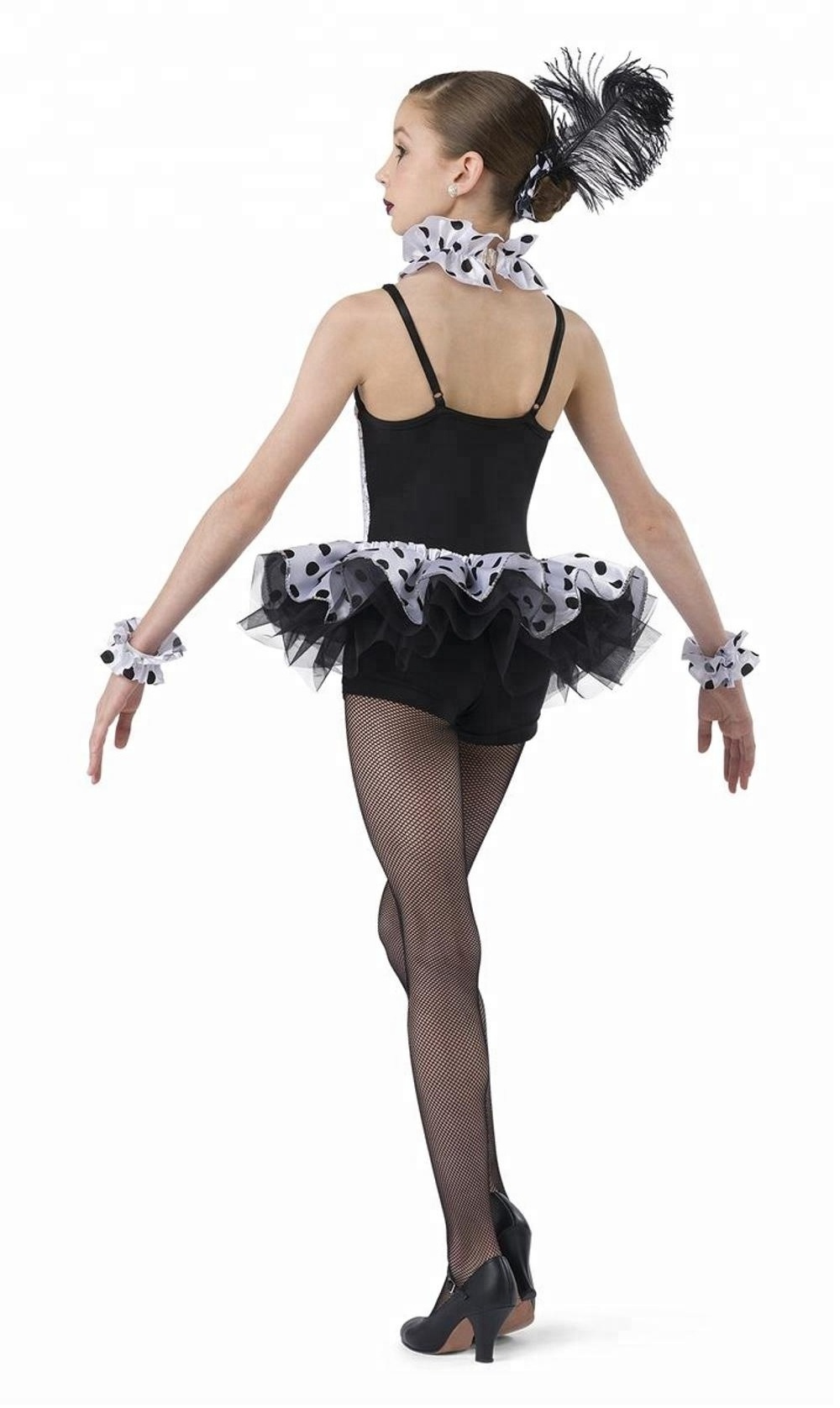 Beautiful Lovely Child Clown Tutu Dress Girls Clown Dance Costumes Halloween stage performance dance costume