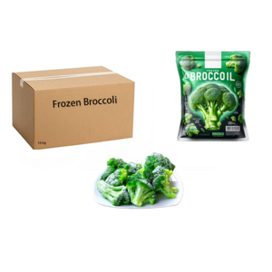 Premium Grade Healthy Frozen Chinese Broccoli Frozen Broccoli Stem Export IQF Broccoli Floret 10-20mm Ideal for Global Traders