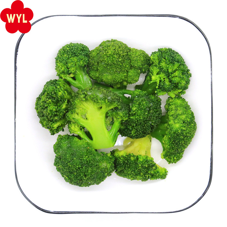 Hot selling export frozen vegetable IQF Frozen broccoli Chinese BRC green food