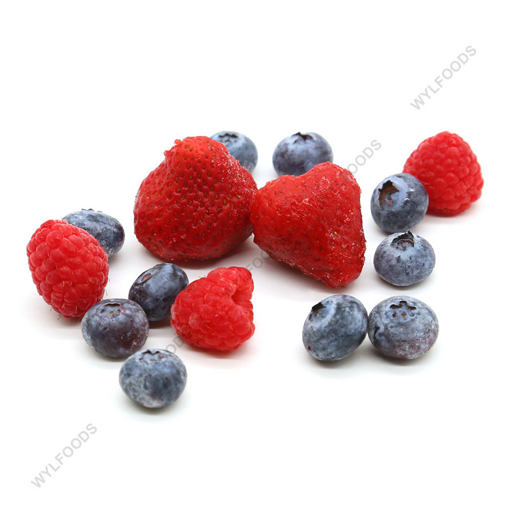 China supplier  frozen mixed berries cheap price frozen berries fruits strawberry blueberry raspberry blackberry