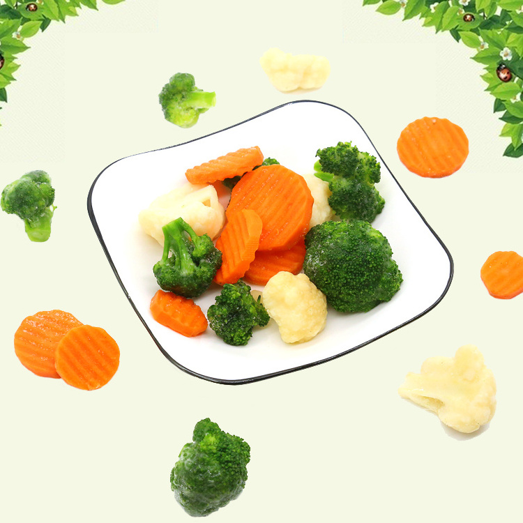 halal/brc/haccp bulk IQF frozen mixed vegetables price freeze mixed vegetable chips chinese frozen vegetables