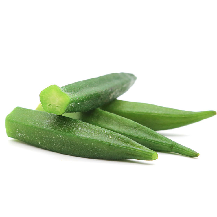 Hot selling fresh frozen okra whole frozen vegetables origin China