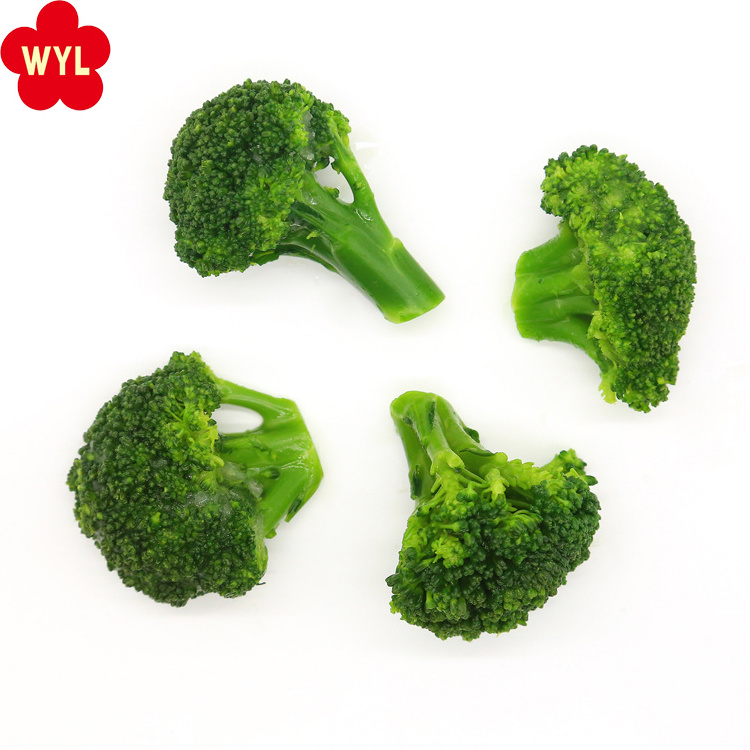 Hot selling export frozen vegetable IQF Frozen broccoli Chinese BRC green food