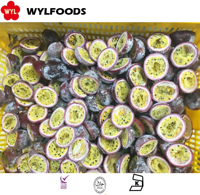 Best quality low price frozen passion fruits iqf passion fruits frozen fruits