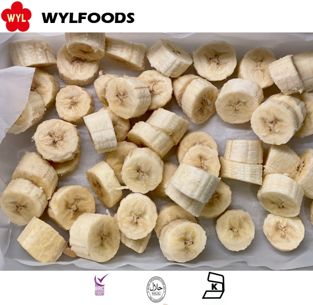 Premium Organic Frozen Banana Slices Frozen Banana Ripe Sweet Treat for Importers and Wholesalers